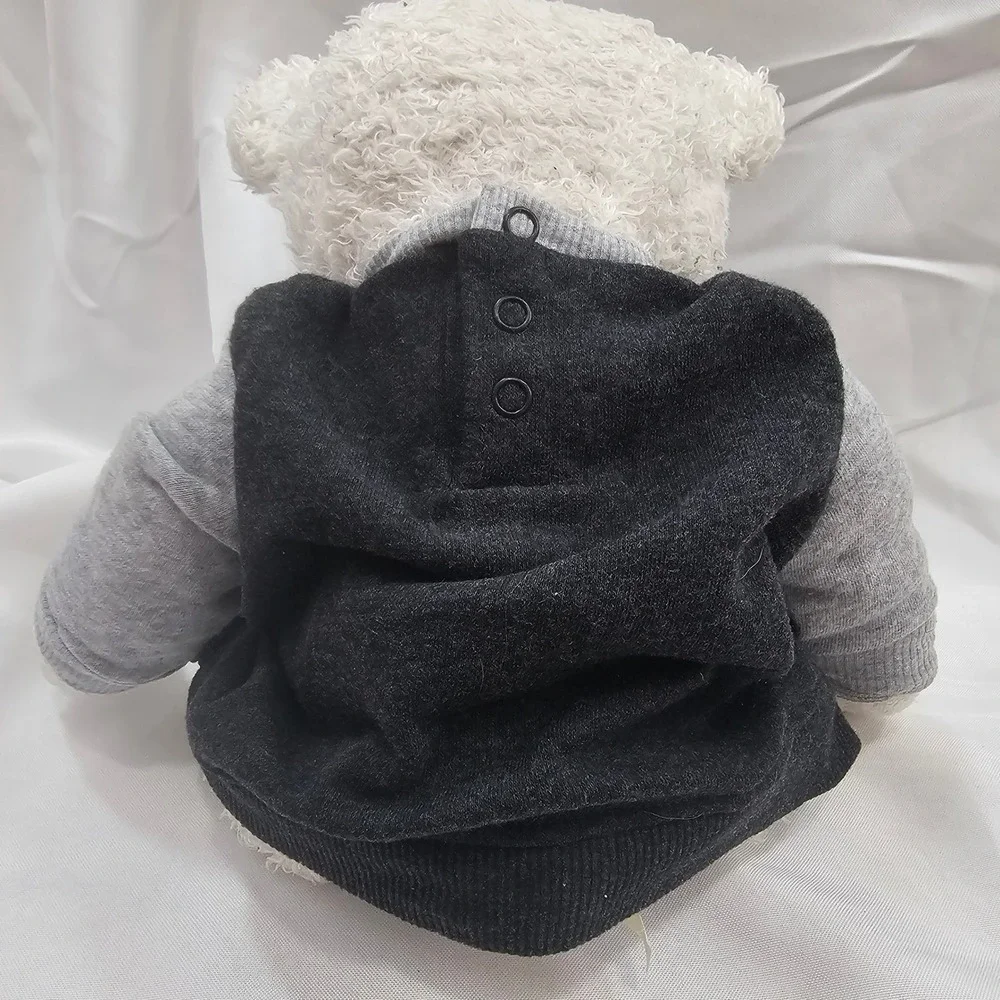 Dan Dee Pink Floyd Dark‎ Side of the Moon Tour 1973 White Teddy Bear Plush Toy